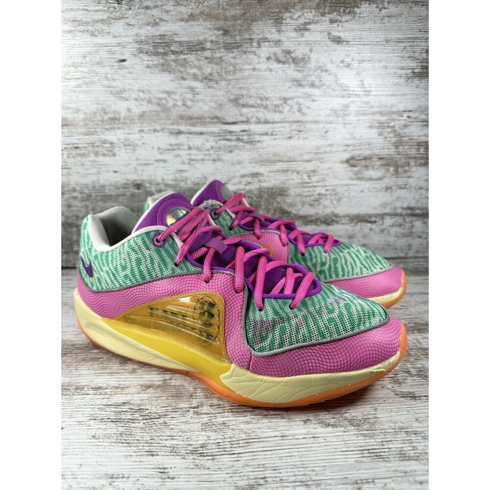 Men's Nike KD 16 ASW All-Star Weekend Pink/Green Basketball Shoes Sz 11 Athletic